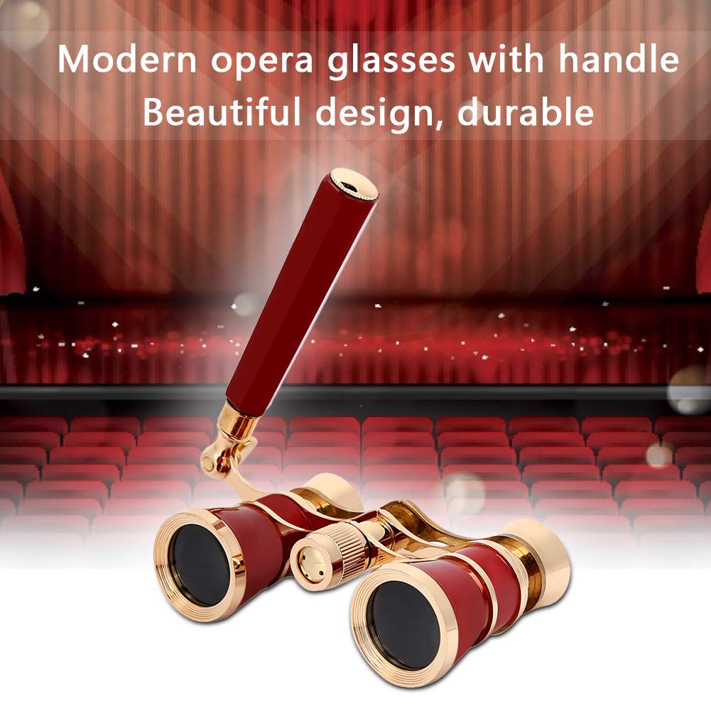 Opera Glasses Binoculars 3X25 Theater Bk7 Optical Glass Portable Telescope Adults Kids Women In Musical Concerts Theater Cinema