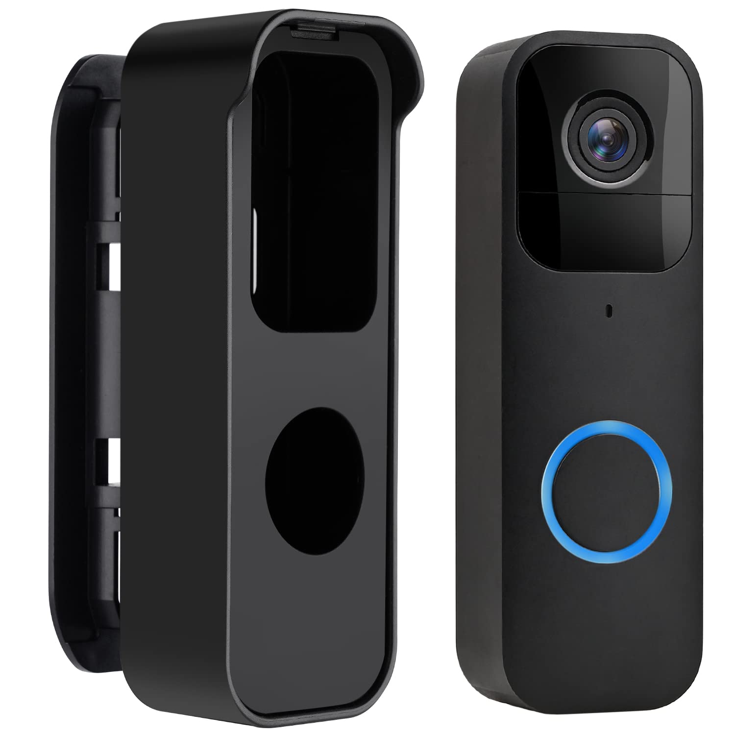 Adjustable Door Mount For Blink Video Doorbell, Adhesive Doorbell Mounting Bracket Accessories For Blink Doorbell Security Syste