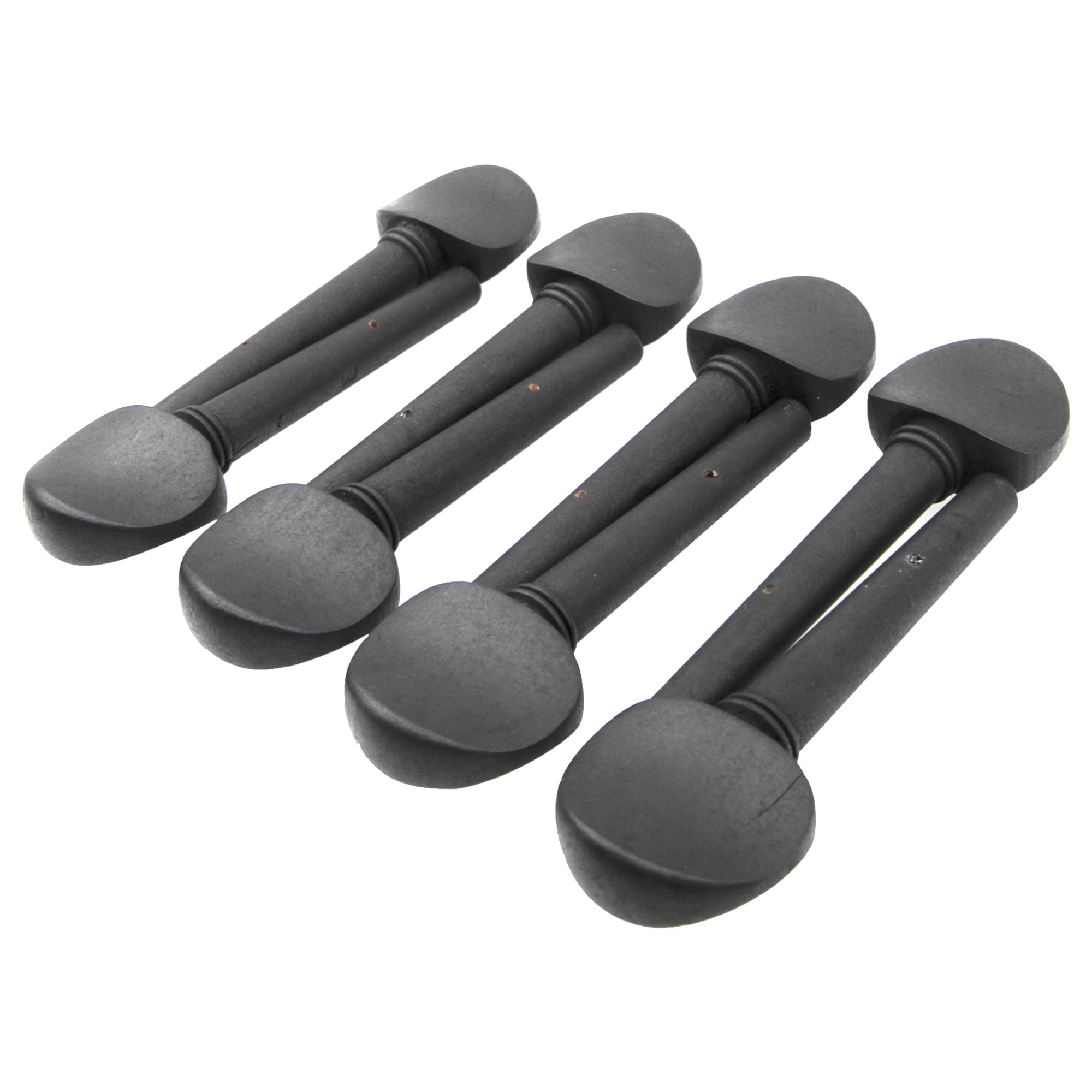 8Pcs Yootones 4/4 Wooden Cello Tuning Tuner Pegs With Predrilled Compatible With Cello Musical Instruments Accessories (4/4, Bla