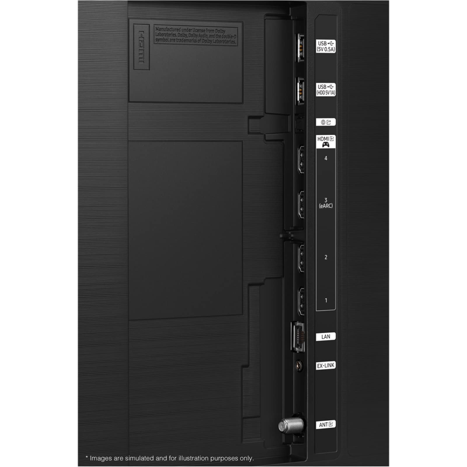 Samsung 85-Inch Class Neo Qled 4K Qn85C Series Neo Quantum Hdr, Dolby Atmos, Object Tracking Sound, Motion Xcelerator Turbo+, Ga