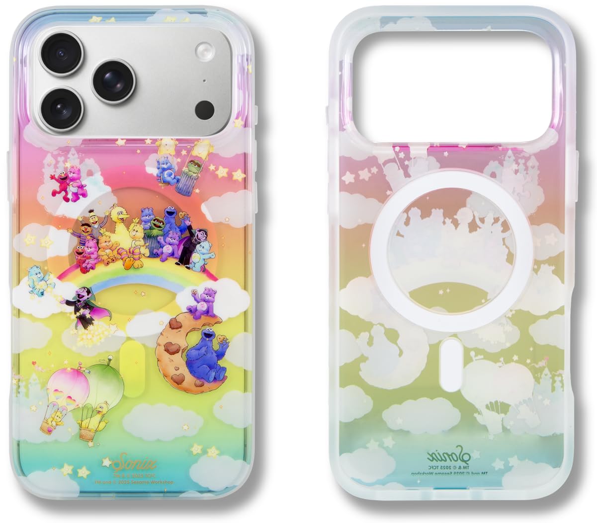 Sonix Case for iPhone 17 Pro Max | Compatible with MagSafe | 10ft Drop Tested | Care Bears x Sesame Street