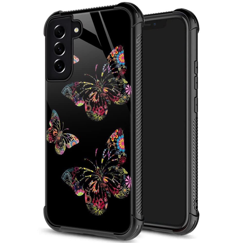 Samsung Galaxy S21 Plus Case,The Butterfly Restoring Galaxy S21 Plus 5G Cases For Girls,Pattern Design Shockproof Anti Scratch O