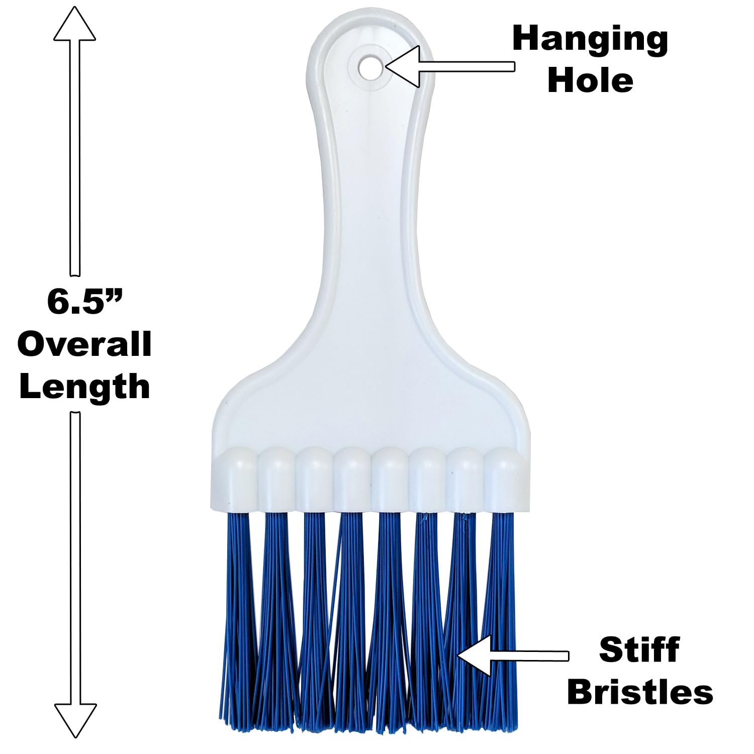 Air Conditioner Condenser Fin And Refrigerator Coil Cleaning Whisk Brush