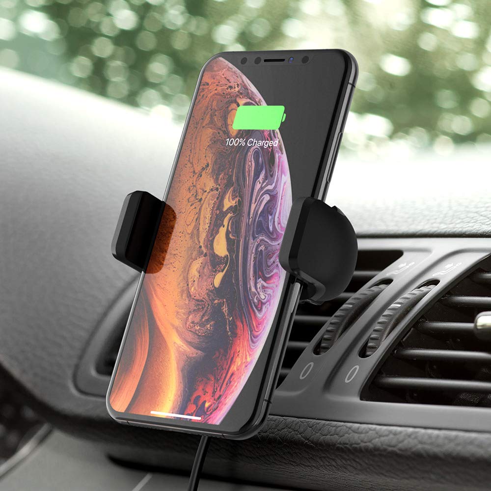 Belkin Wireless Car Charger With Vent Mount 10W   Iphone Charger   Charging Station   Phone Mount For Car   Wireless Car Charger