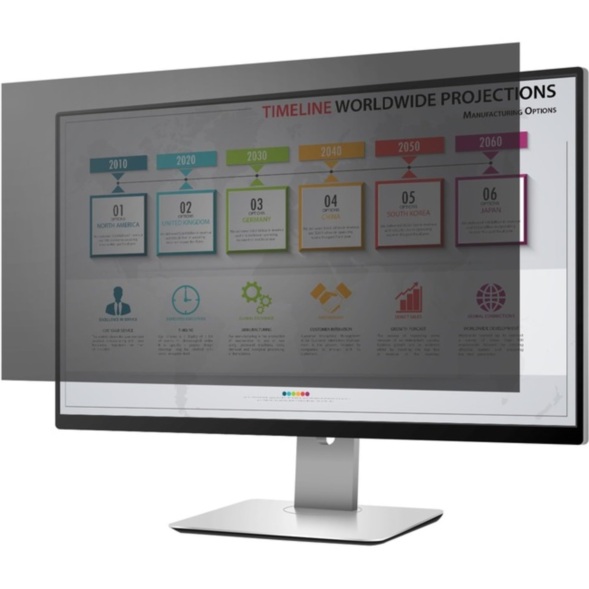 Privacyview 20In Widescreen Monitor Privacy Screen Filter - 16:9 - Glossy / Matt