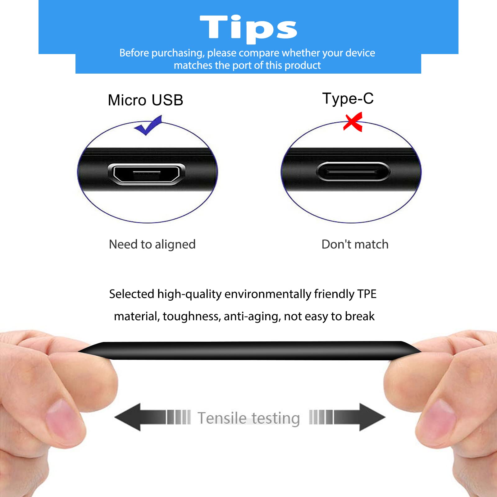 Ycwwzzh 5Ft Usb Charger Charging Cord Cable Compatible With For Bushnell Wingman Gps Speaker, Bushnell Neo Ghost, Phantom,Trebla