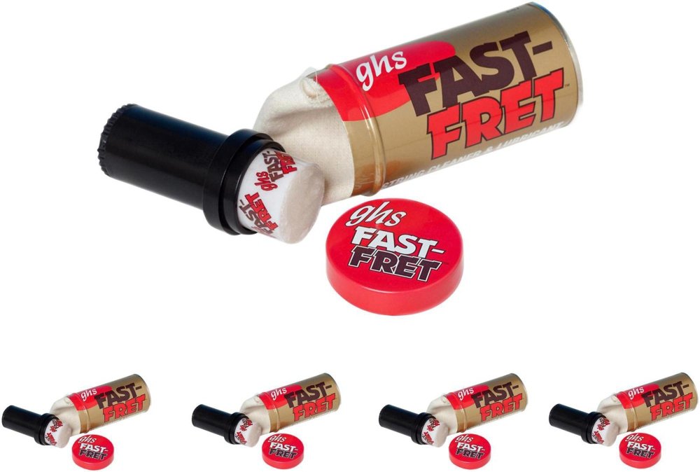 Ghs Fast-Fret String Cleaner 5-Pack