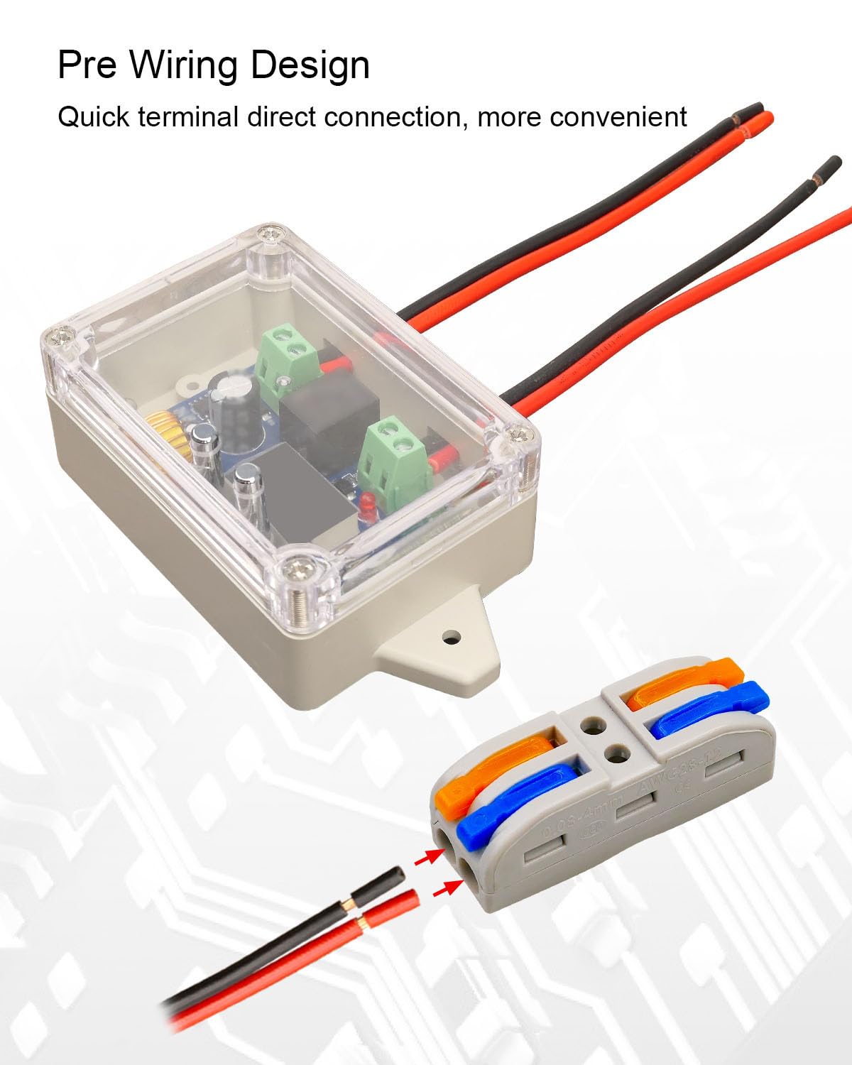 Power Wheel Battery Adapter Kit Fit For Ryobi 18V Lithium Battery, Battery Adapter Converter Kit, With Fuse Terminal & Protectiv