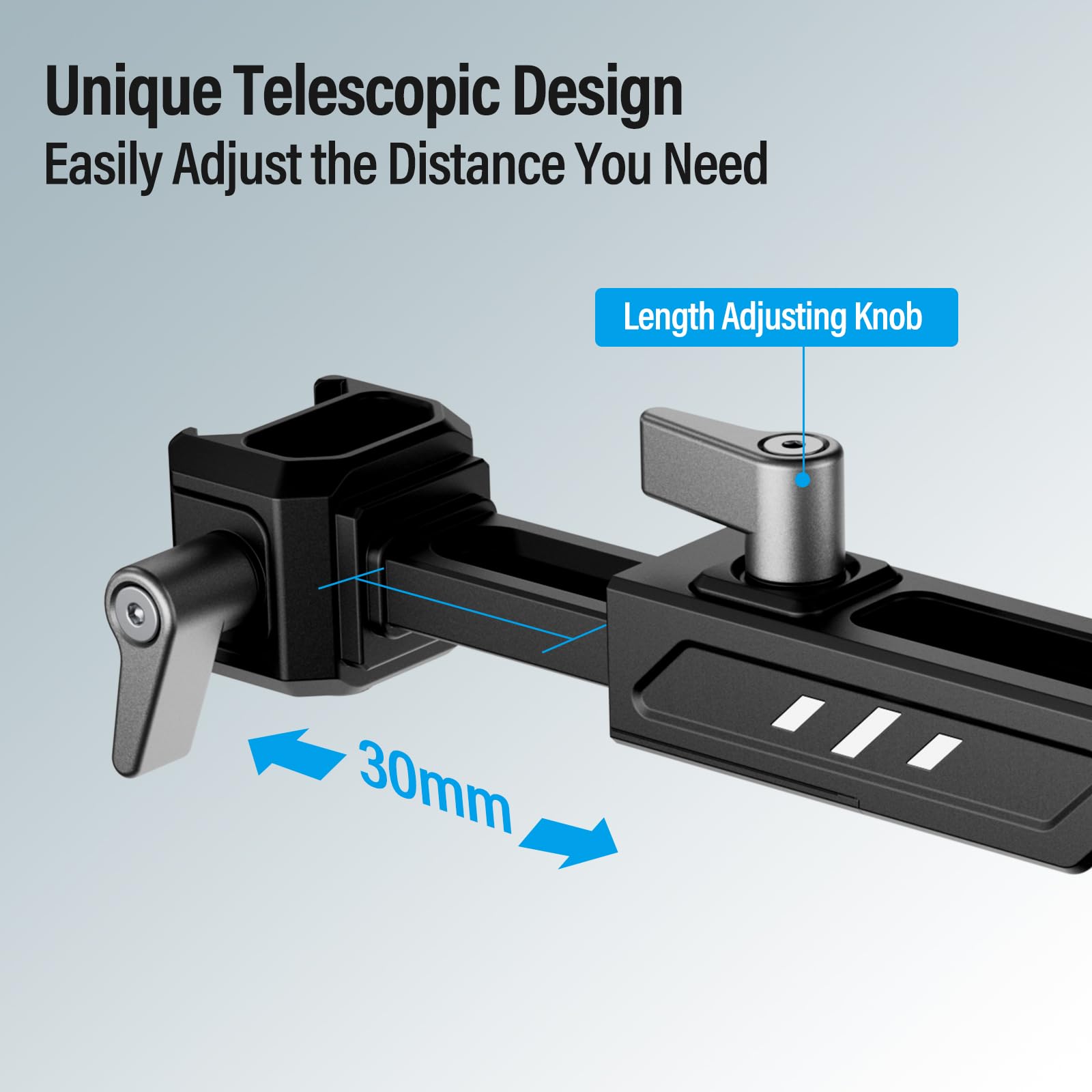 Sirui Monitor Mount For Dji Rs 4, Rs 4 Pro, Rs 2, Rsc 2, Rs 3, Rs 3 Pro, Rs 3 Mini With Quick Release Nato Clamp, Cold Shoe, Anti Twist Design, Am Mtrs