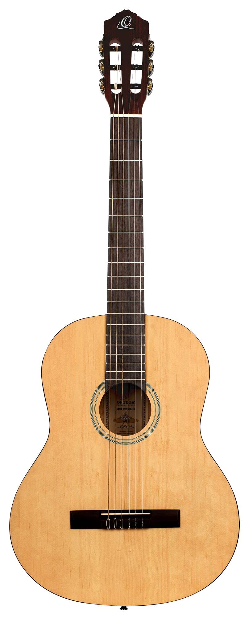 Ortega Guitars 6 String Student Series Full Size Nylon Classical Guitar, Right (Rst5M)