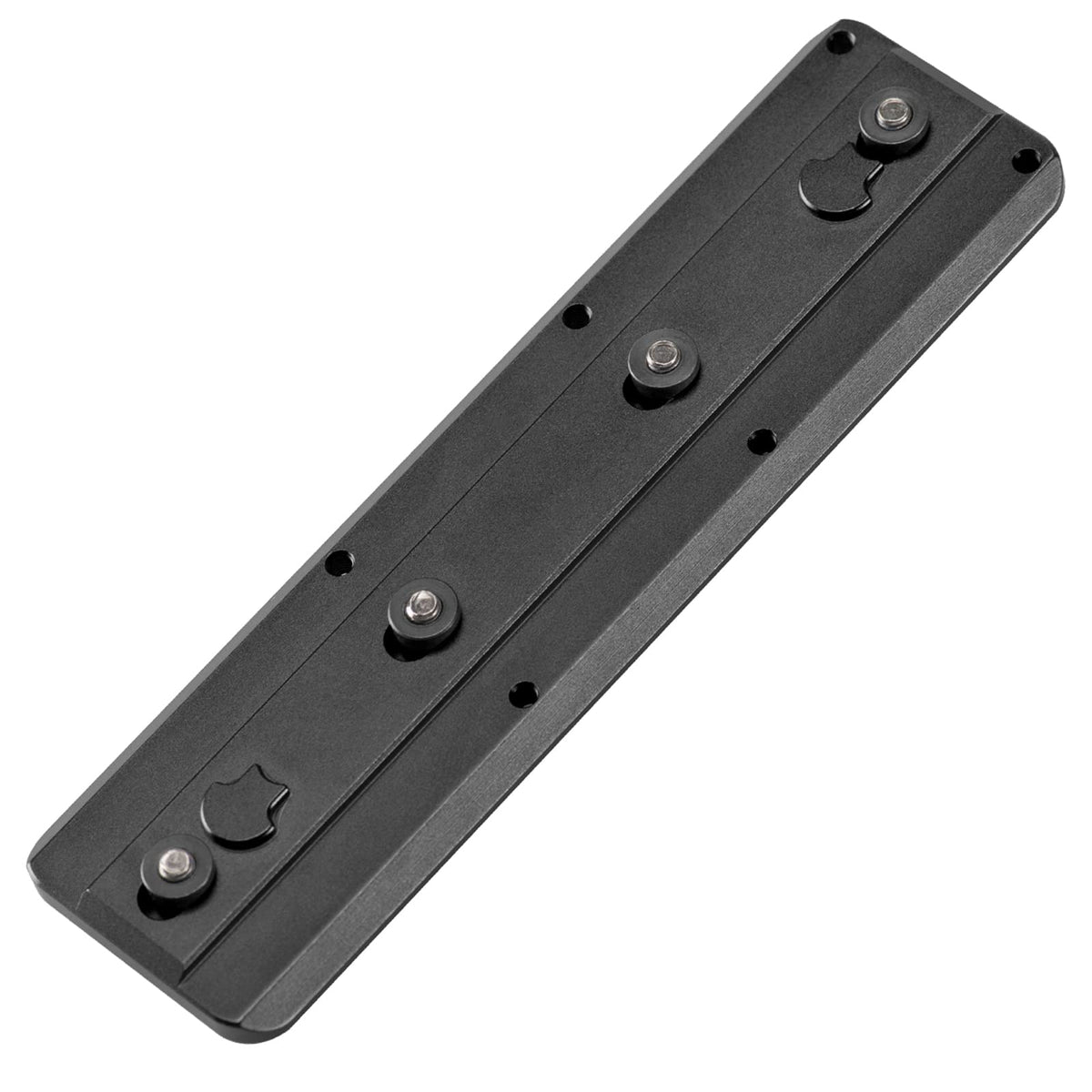 Fanaue Keymod Rail Tripod Plate Adapter Mount Bkmod 140 With Safety Stop Screws,For Tripod Ball Head Ballhead,Compatible Arca Sw