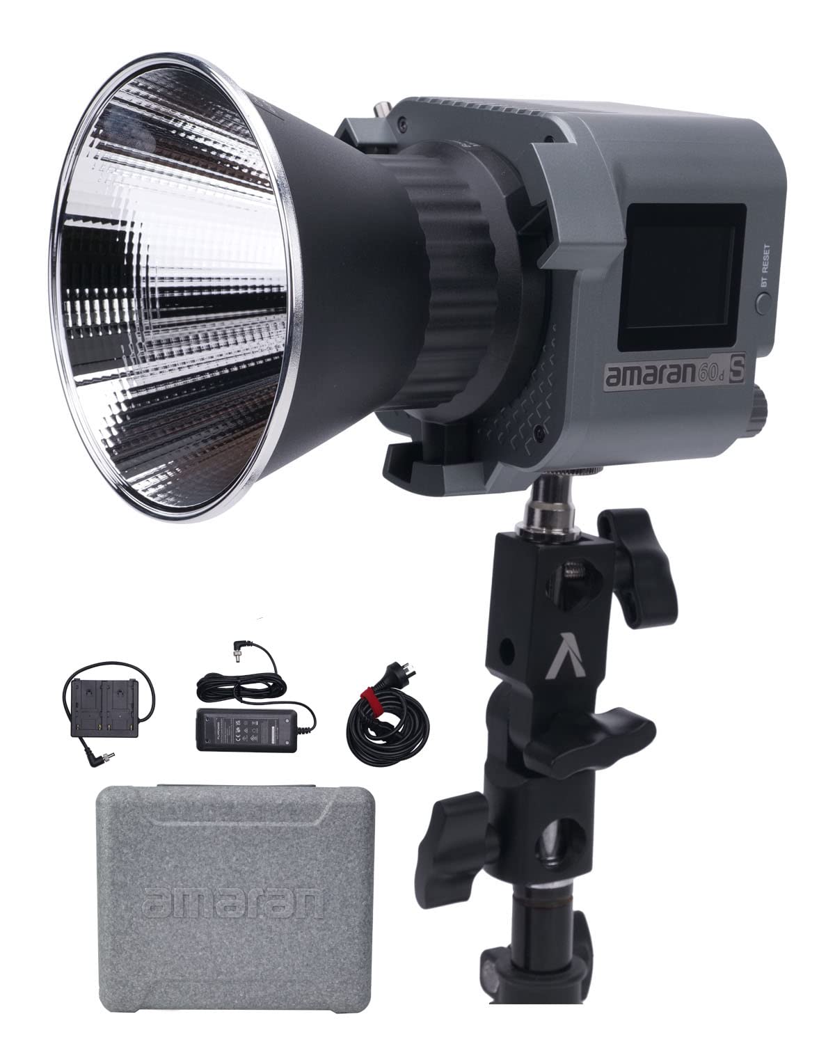 Aputure Amaran 60Ds Video Lighting,Amaran 60D Studio Light,65W Bowens Mount Led Video Light,App Control,Dc/Ac Power Supply,Photo