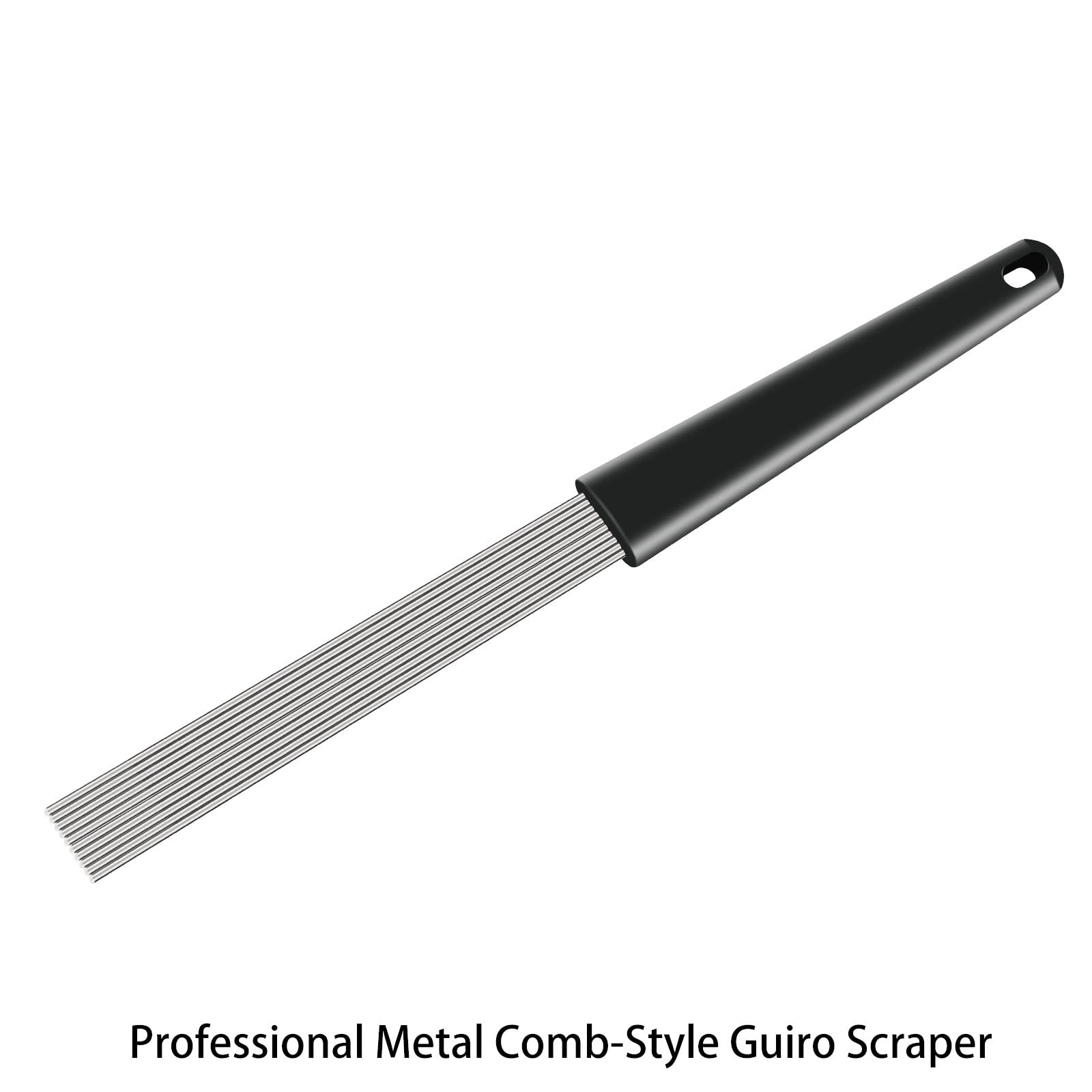 Eastrock Guiro Scraper Latin Percussion Comb Style Scraper 12 Inch Professional Scraper Replacement For Various Percussion Instr