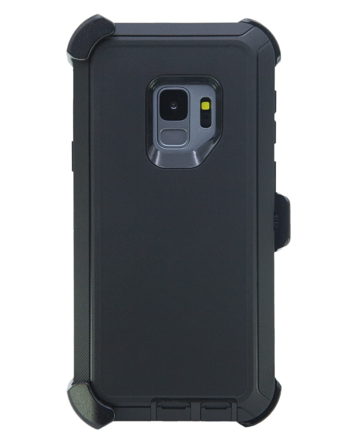Wallskin Case For Galaxy S9 (5.8'') Heavy Duty Full Body Military Grade Drop Protection Carrying Cover Holder  Holster For Men B