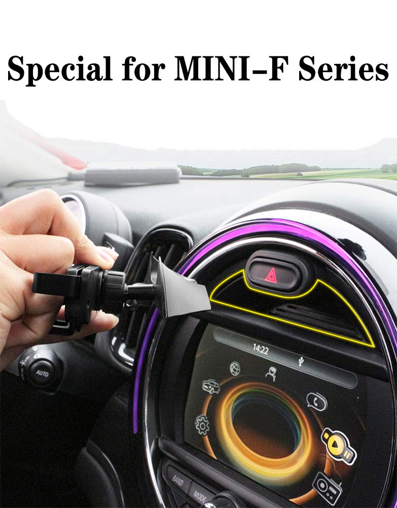 Hesanzol Mobile Phone Holder For Mini Cooper S Jcw One F54 F55 F56 F57 F60, Special Navigation Mobile Phone Mount For Central Co