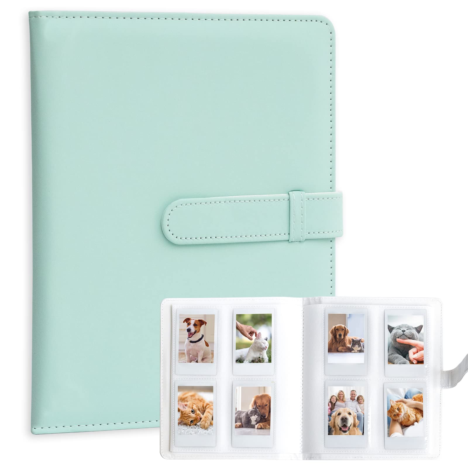 128 Pockets Mini Photo Album For Fujifilm Instax Mini Camera, Polaroid Snap, Z2300, Socialmatic Instant Cameras & Zip Instant Pr