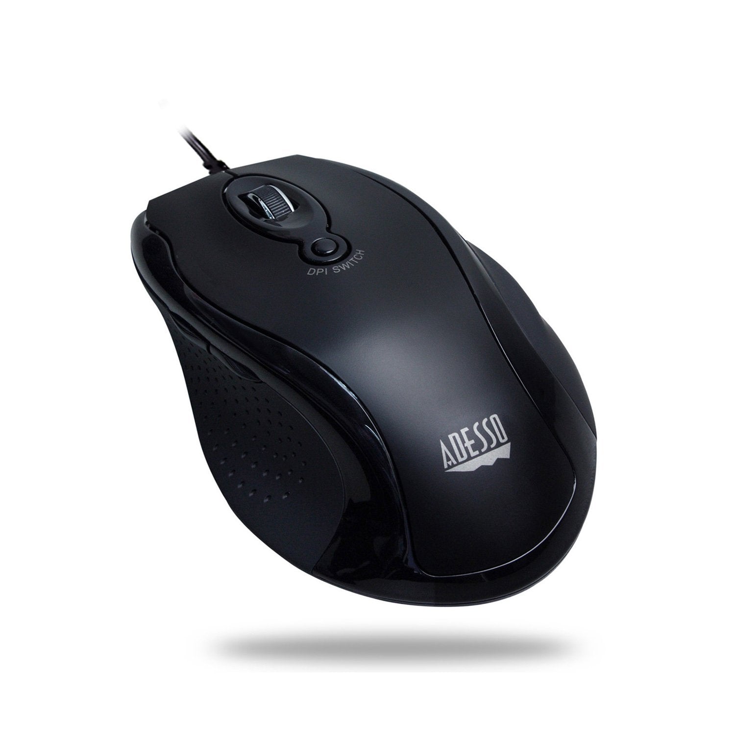 Adesso Imouse G2   Usb Ergonomic Optical Mouse Adjustable Dpi Internet Navigational B
