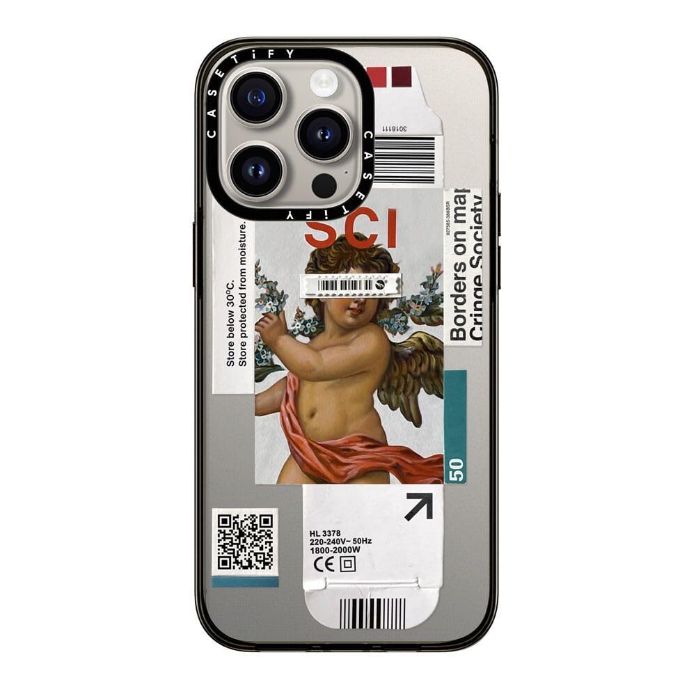 Casetify Compact Iphone 15 Pro Max Case [2X Military Grade Drop Tested / 4Ft Drop Protection]   Cute Prints   Below 30 Degrees  