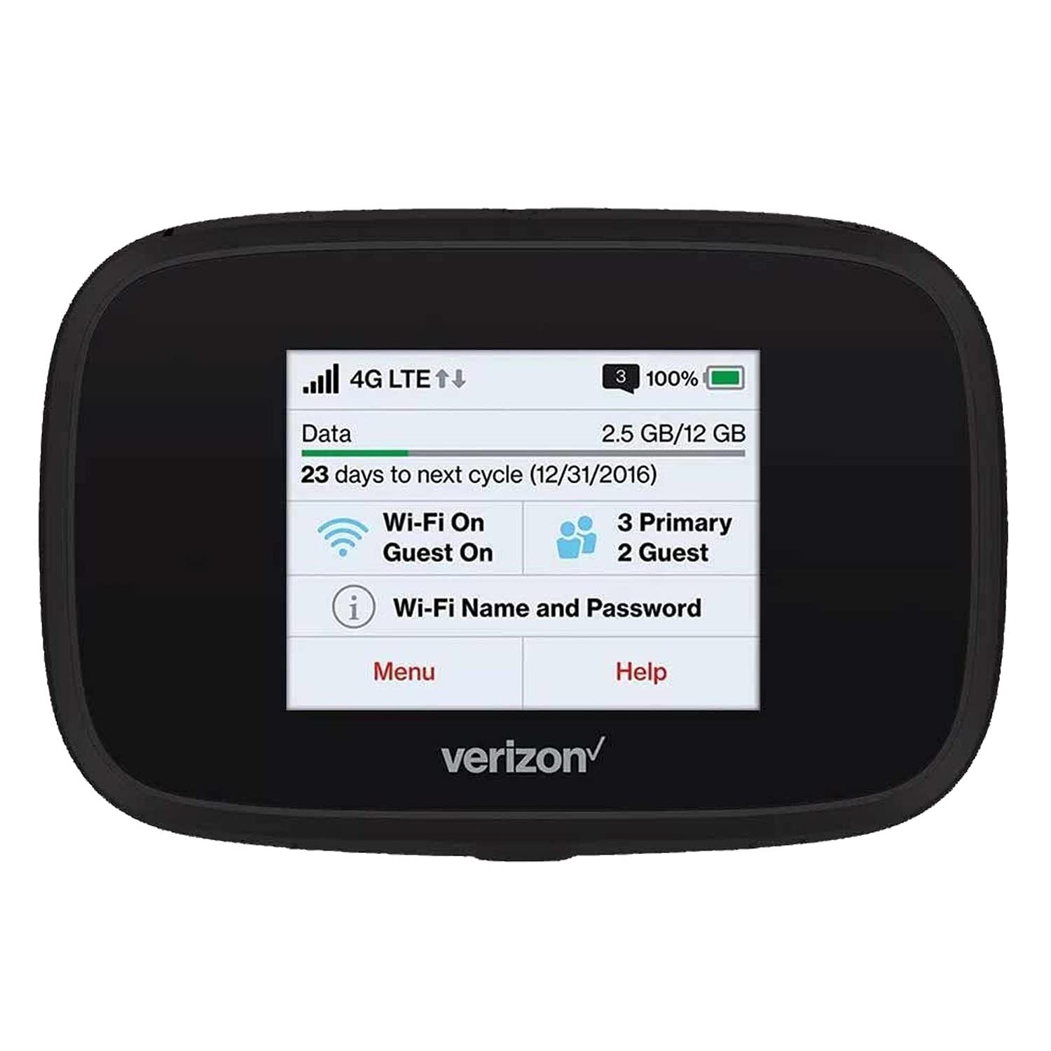 Novatel Verizon Wireless Jetpack 7730L 4G Lte Advanced Mobile Hotspot