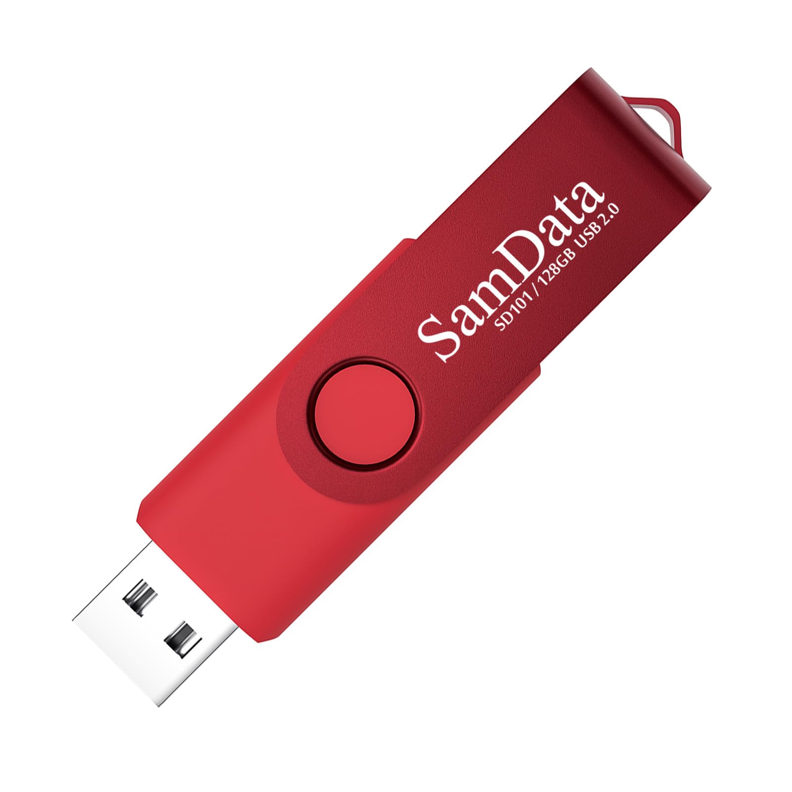 Samdata 128Gb Usb Flash Drives 5 Pack 128Gb Thumb Drives Memory Stick Jump Drive With Led Light For Storage And Backup (5 Colors: Black Blue Green Red Silver)