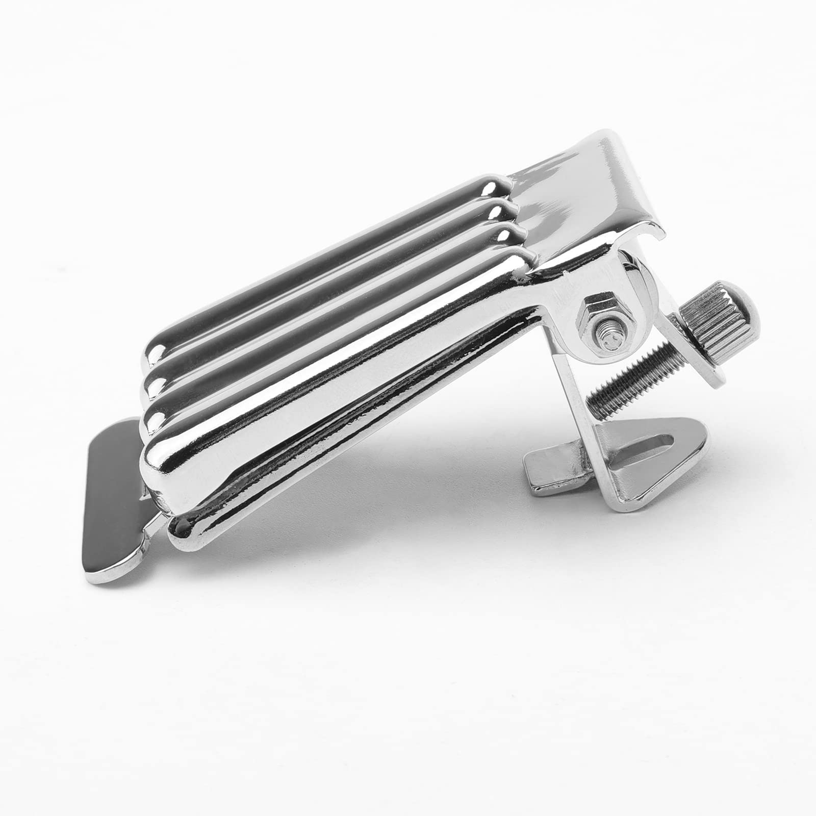 Nickel Chrome Plated Bridge Tailpiece Clamshell Cover For 5 String Banjo