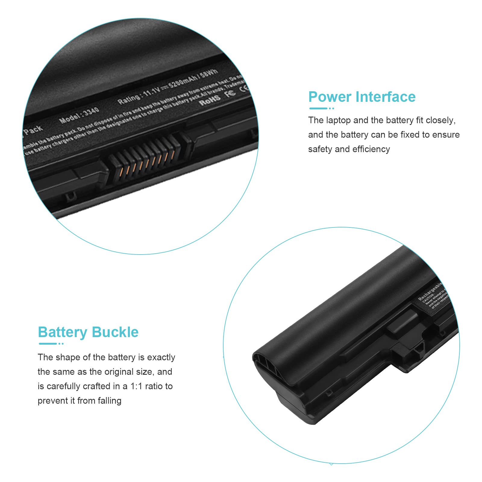 Fancy Buying Laptop Battery Dell V131 2nd Series Latitude 3340 3350 H4PJP 5MTD8