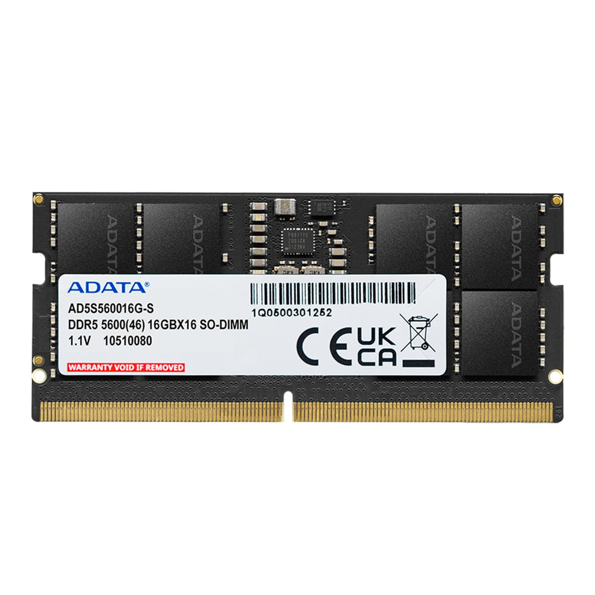 Adata Ddr5 5600Mhz 16Gb(1X16Gb) Cl46 Sodimm Notebook Laptop Ram Memory Module Oem Pack