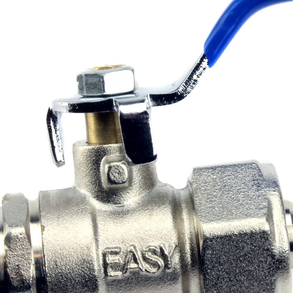 Maxline Rapidair M8038 1/2'' In Line Ball Valve For 1/2'' Max Line Air Tubing