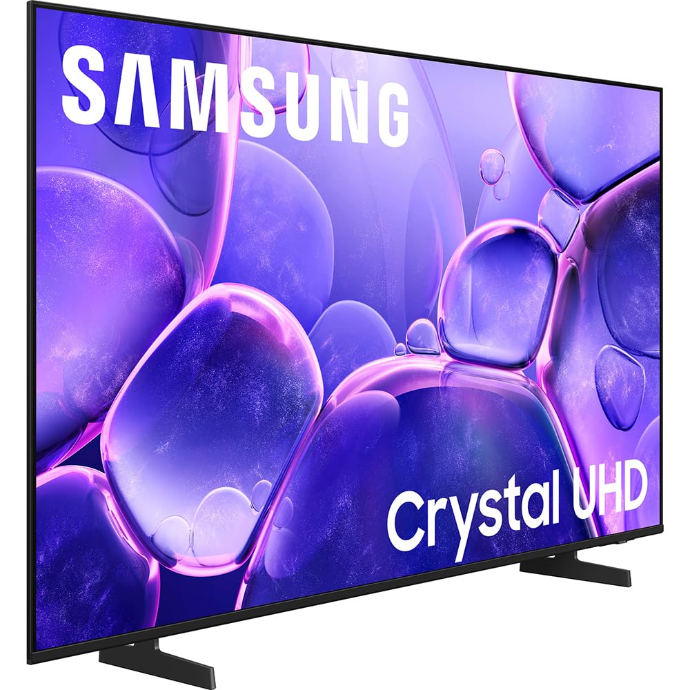 Samsung 55'' Crystal Uhd U8000F 4K Smart Tv (2025) | Cps Exclusive 26 Month Protection, 2X Hdmi Cables, Premiere Movies Streamin