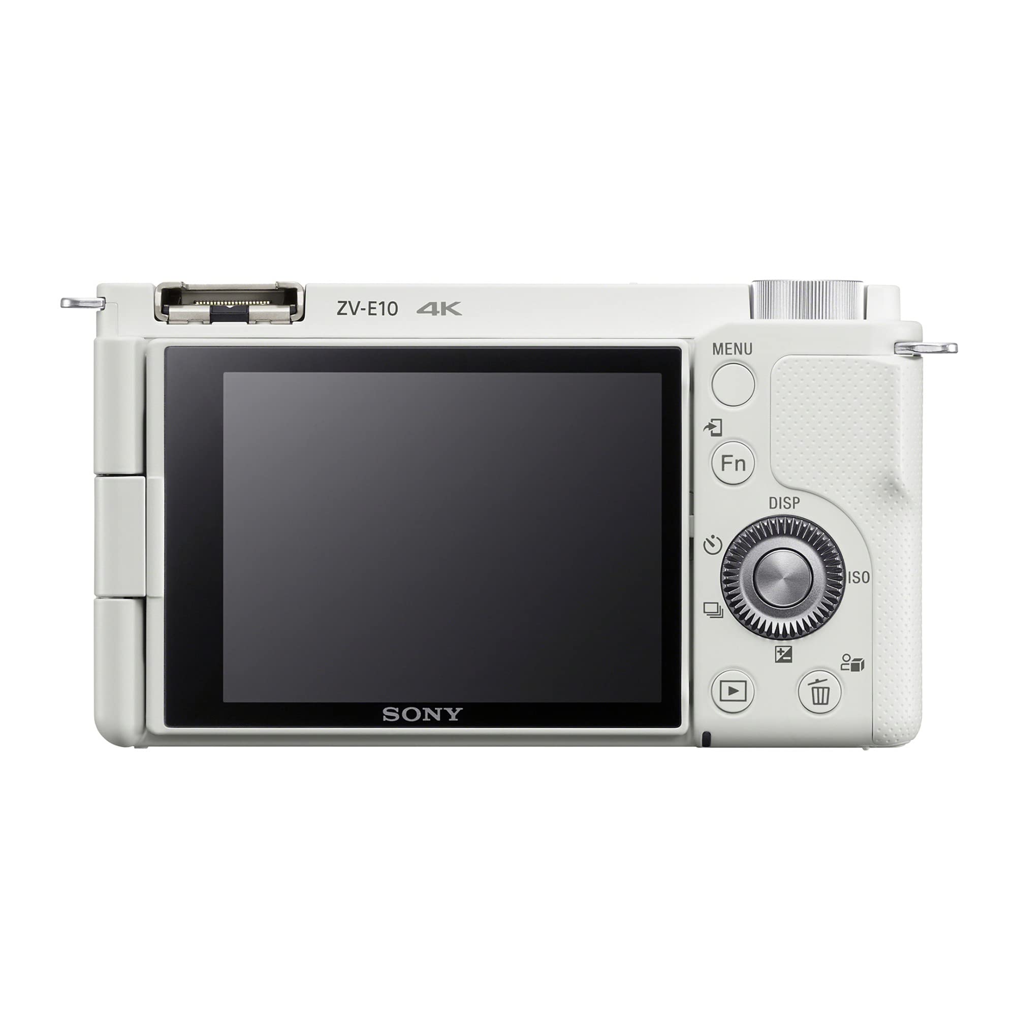 Sony Alpha ZV E10   APS C Interchangeable Lens Mirrorless Vlog Camera   White