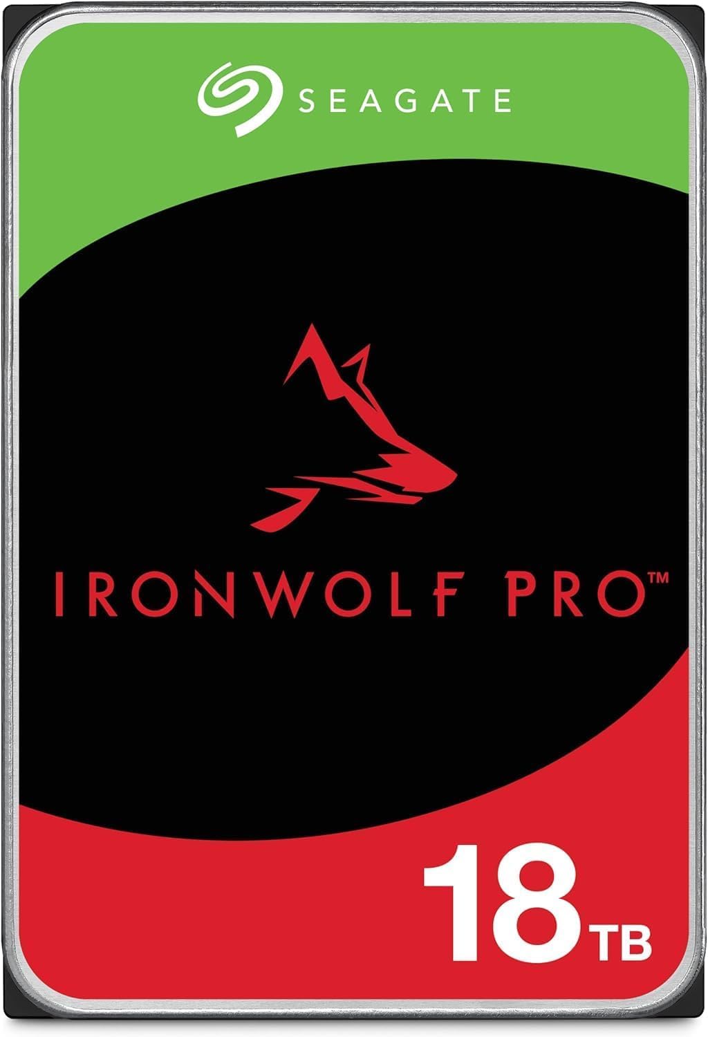 Seagate (Recertified) IronWolf Pro 18TB Enterprise NAS Internal HDD Hard Drive - CMR 3.5 Inch SATA 6Gb/s 7200 RPM 256MB Cache fo
