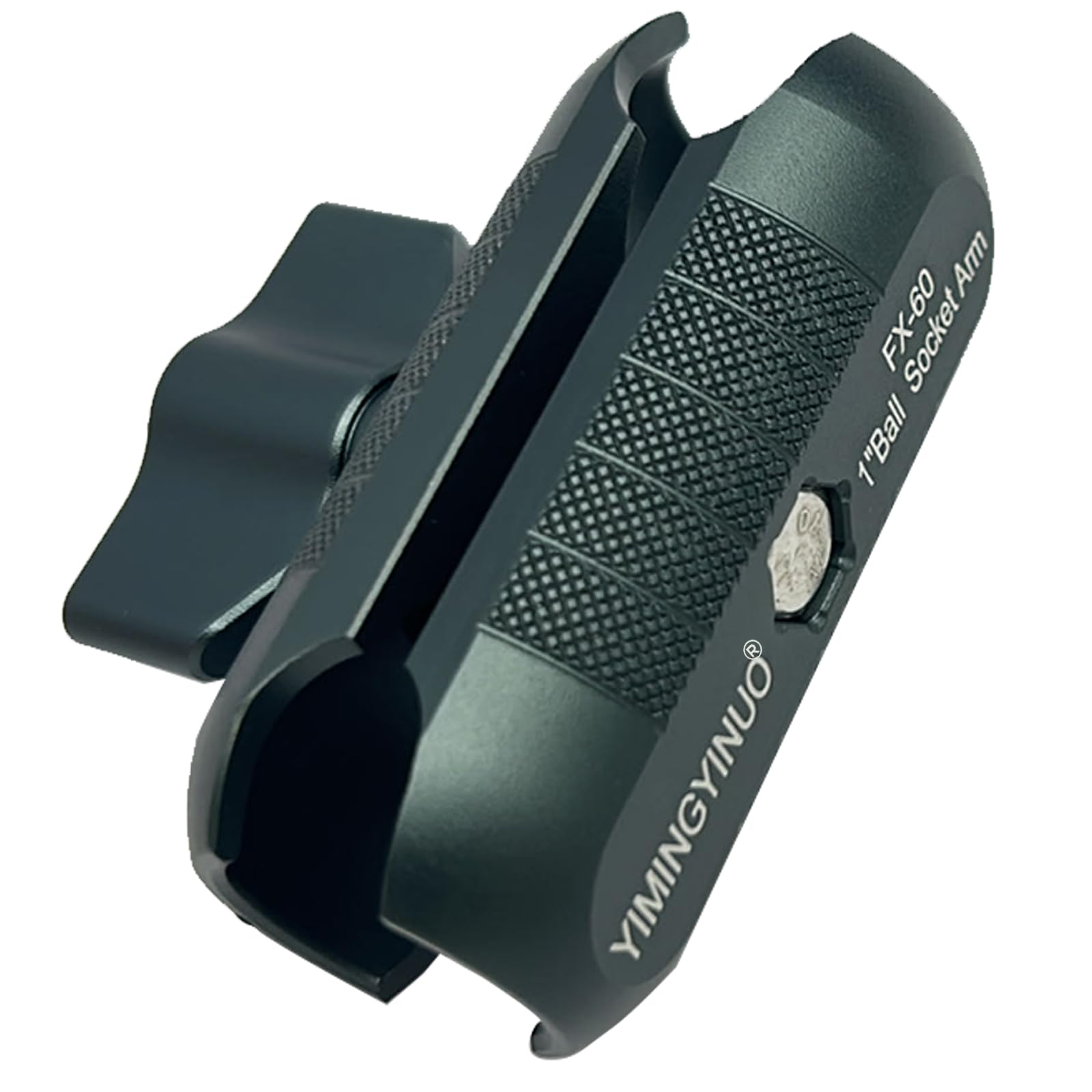 YIMINGYINUO Double Socket Arm Compatible with RAM Mounts B Size 1 Ball Components for Bike/Motorcycle/ATV Phone Mount, Emeralds 