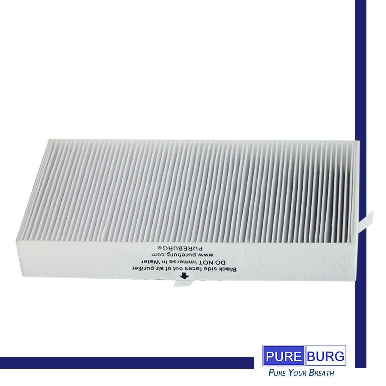 Pureburg Hrf201B True Hepa Replacement Filter Compatible With Honeywell Hht270 Hht270W Hht290 Hepaclean Series Air Purifiers Par
