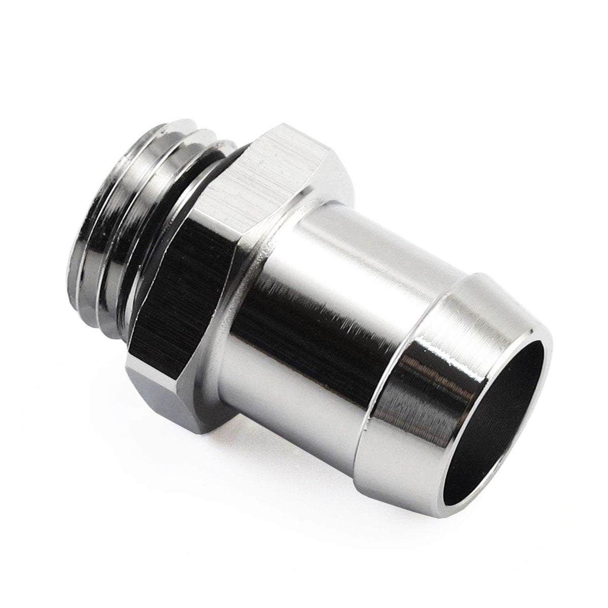 Xspc G1/4'' To 1/2'' Barb Fitting For Soft Tubing, Chrome
