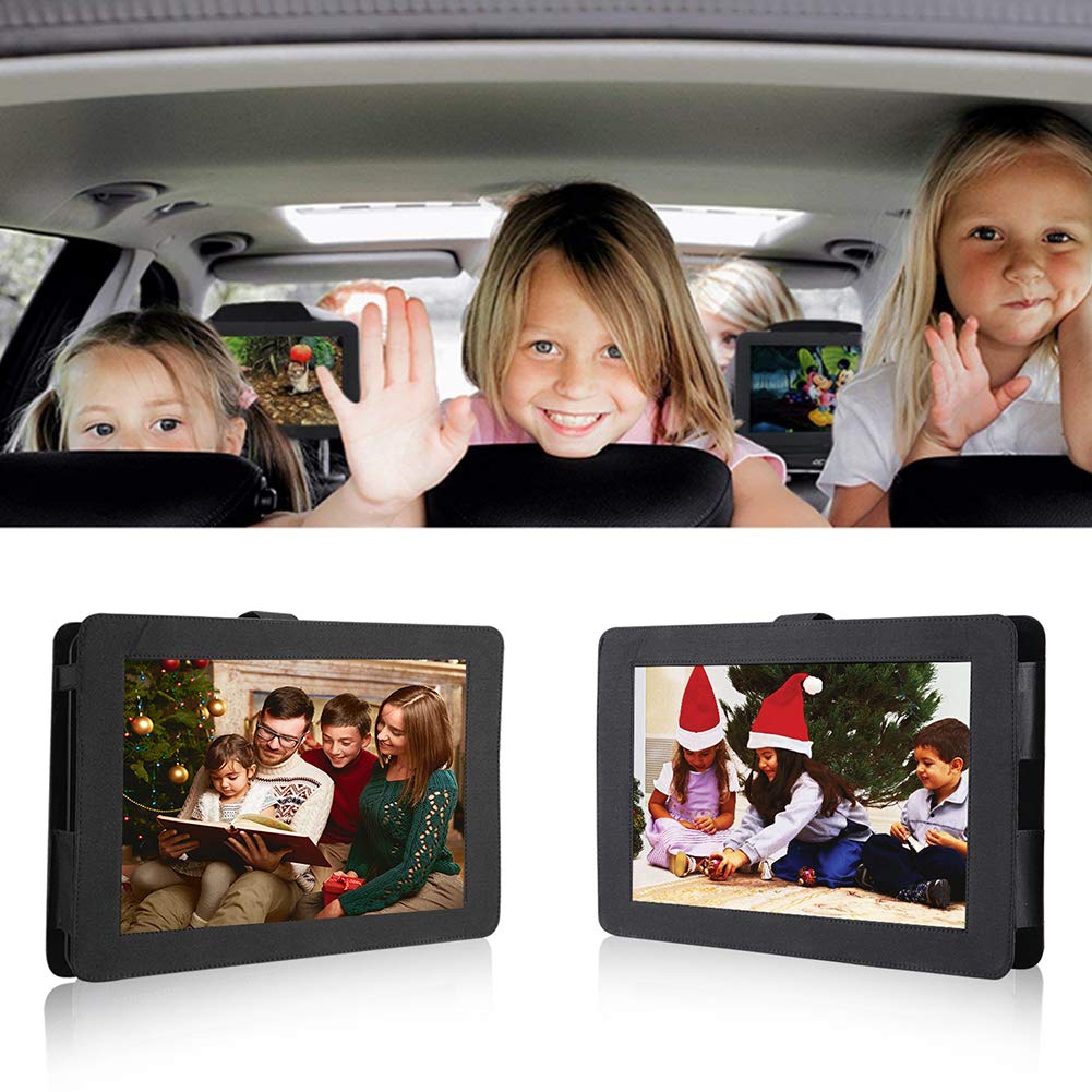 Yoohoo Tablet Car Headrest Mount Holder For 10''   10.5'' Tablet And Portable Dvd Player(10 Inch)