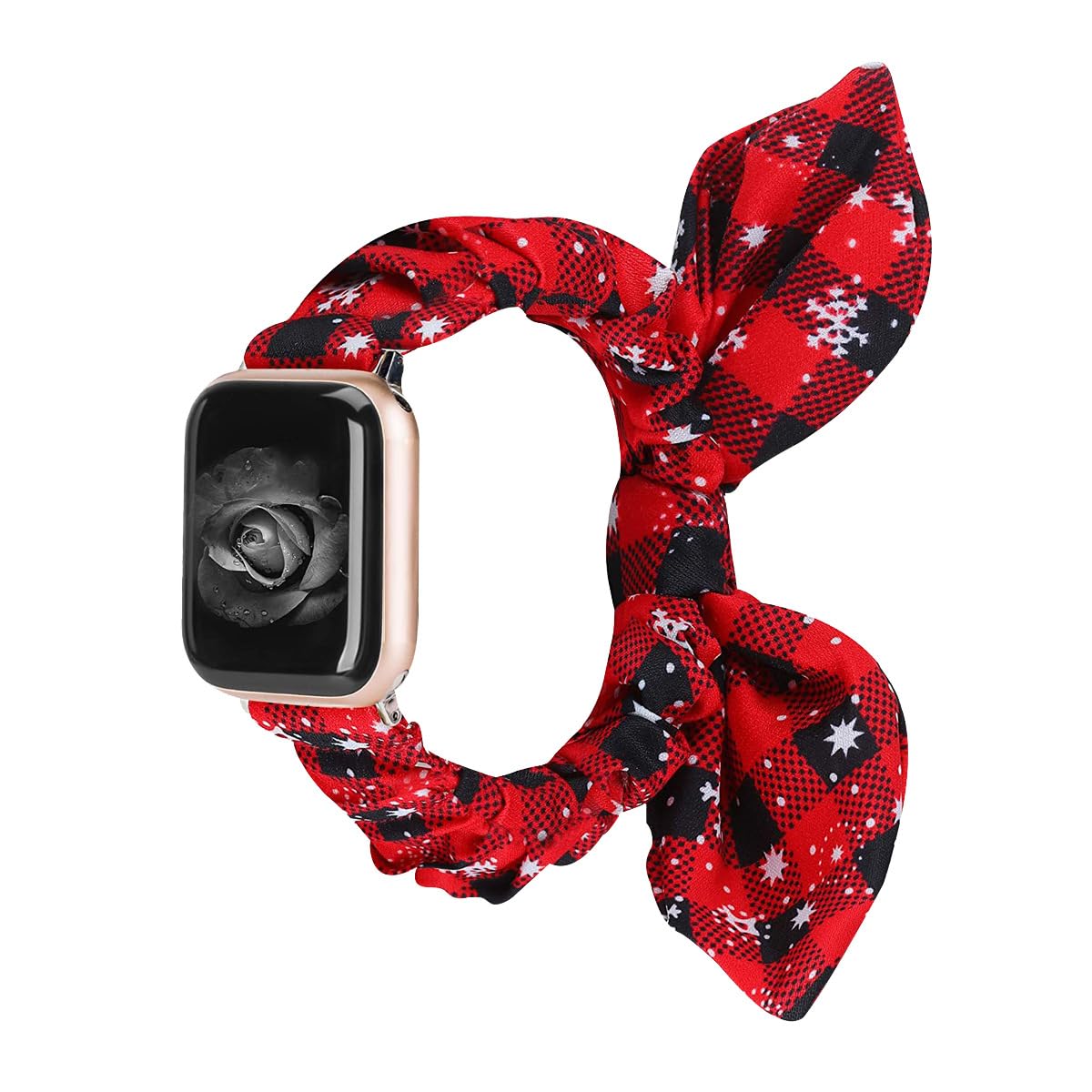 Tomcrazy Scrunchie Elastic Watchband For Apple Watch Band Series 8 7 6 5 4 3 2 1 Se Ultra, Watch Band For Iwatch 49Mm 45Mm 42Mm