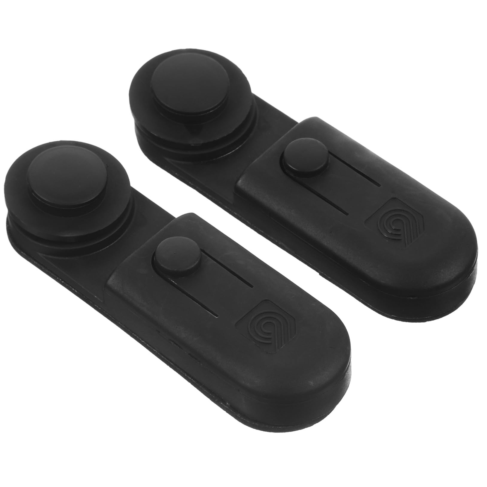 Mikinona 2pcs Guitar Strap Lock Secure Buckle Buttons for Electric Bass Acoustic Guitars Easy Install Nonslip Design to Prevent