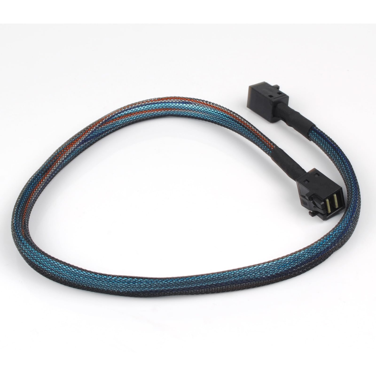 Heretom 2Pcs Internal Mini Sas Hd Cable, Sff 8643 To Sff 8643 Cable, 0.5M/1.6Ft