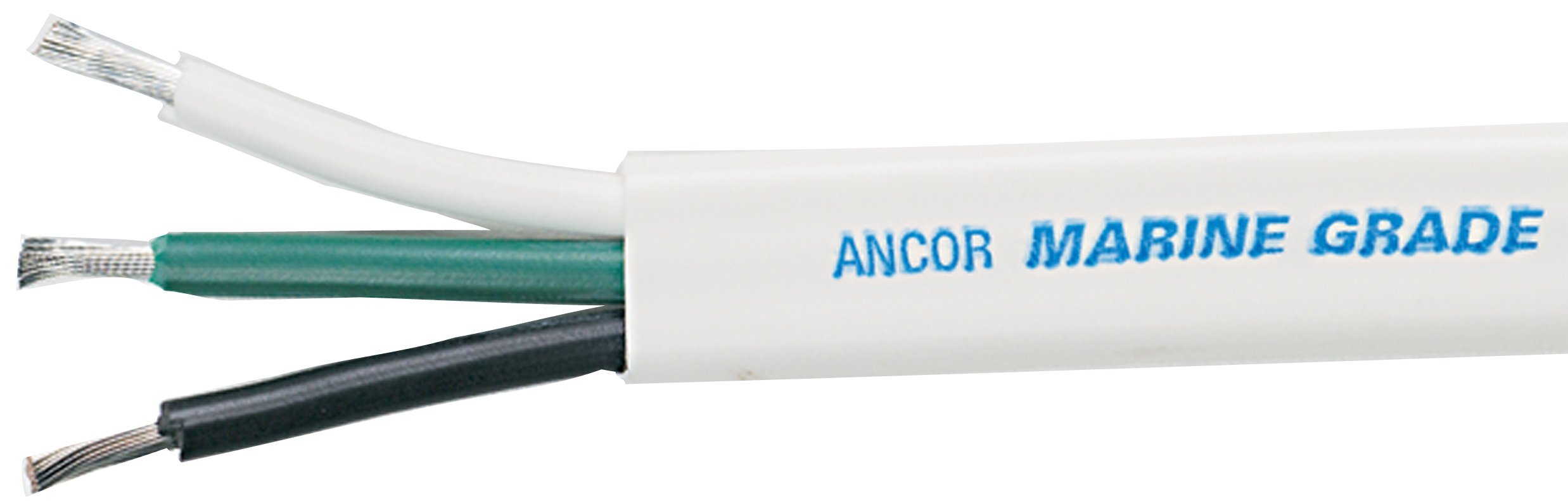 Ancor Marine Grade Products 131799 Triplex Cable, 16/3 Awg (3 X 1Mm2), Flat - 1000Ft,WBHDWB000NV0CC2