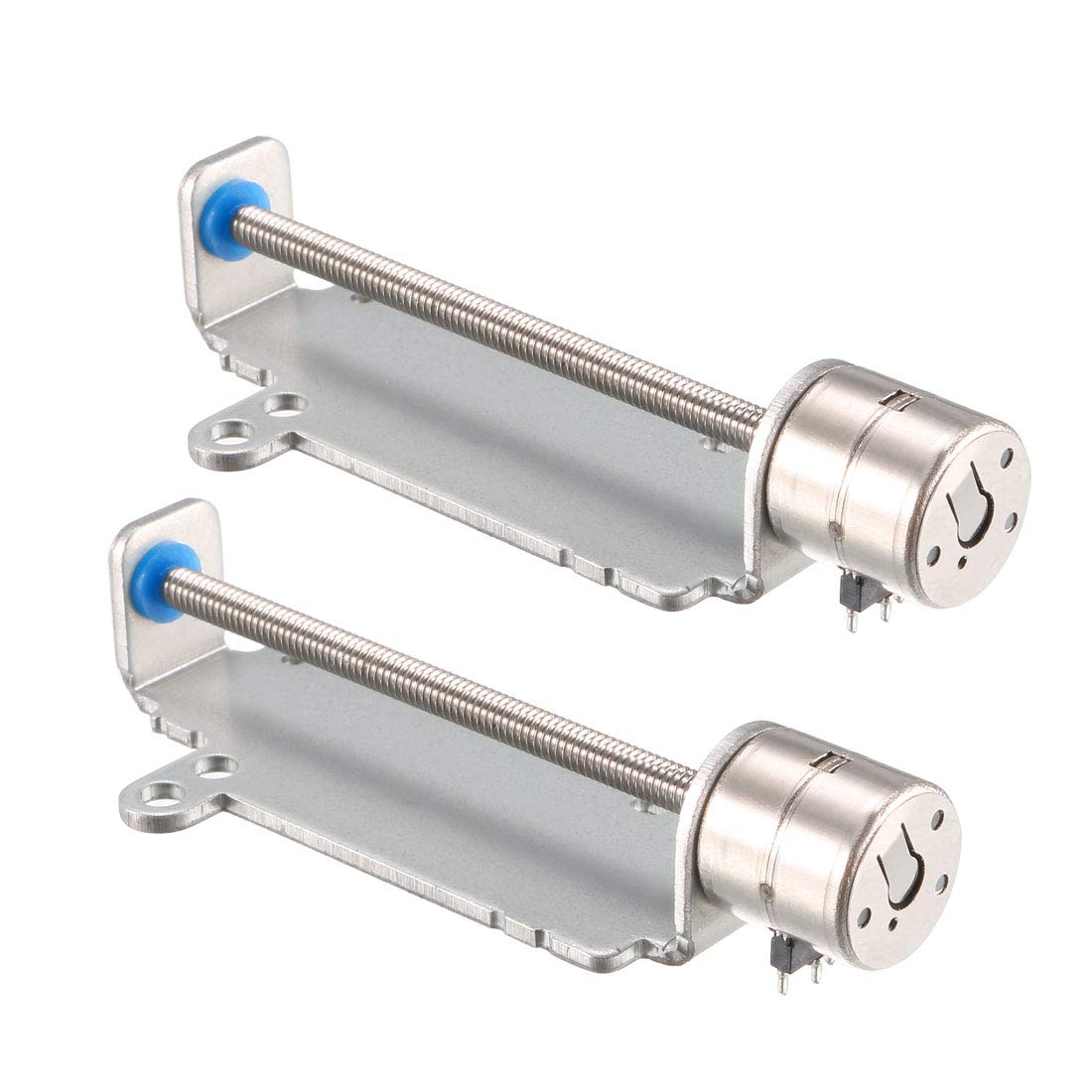 uxcell 2PCS DC 3V 2 Phase 4 Wire Micro Stepper Stepping Motor Screw for Camera Focusing Motor