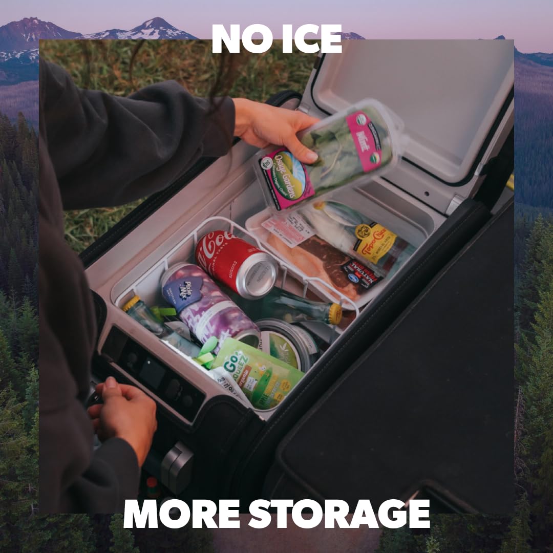 Dometic Cfx3 45-Liter Portable Refrigerator And Freezer, Powered By Ac/Dc Or Solar,WBKITB083V6M9G8