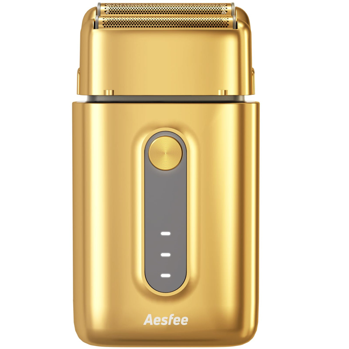 Electric Foil Shavers For Men Barbers - Dual Foils Shaver For Bald Head, Fades, Hairline With Gold Titanium Foil Cutters - Preci