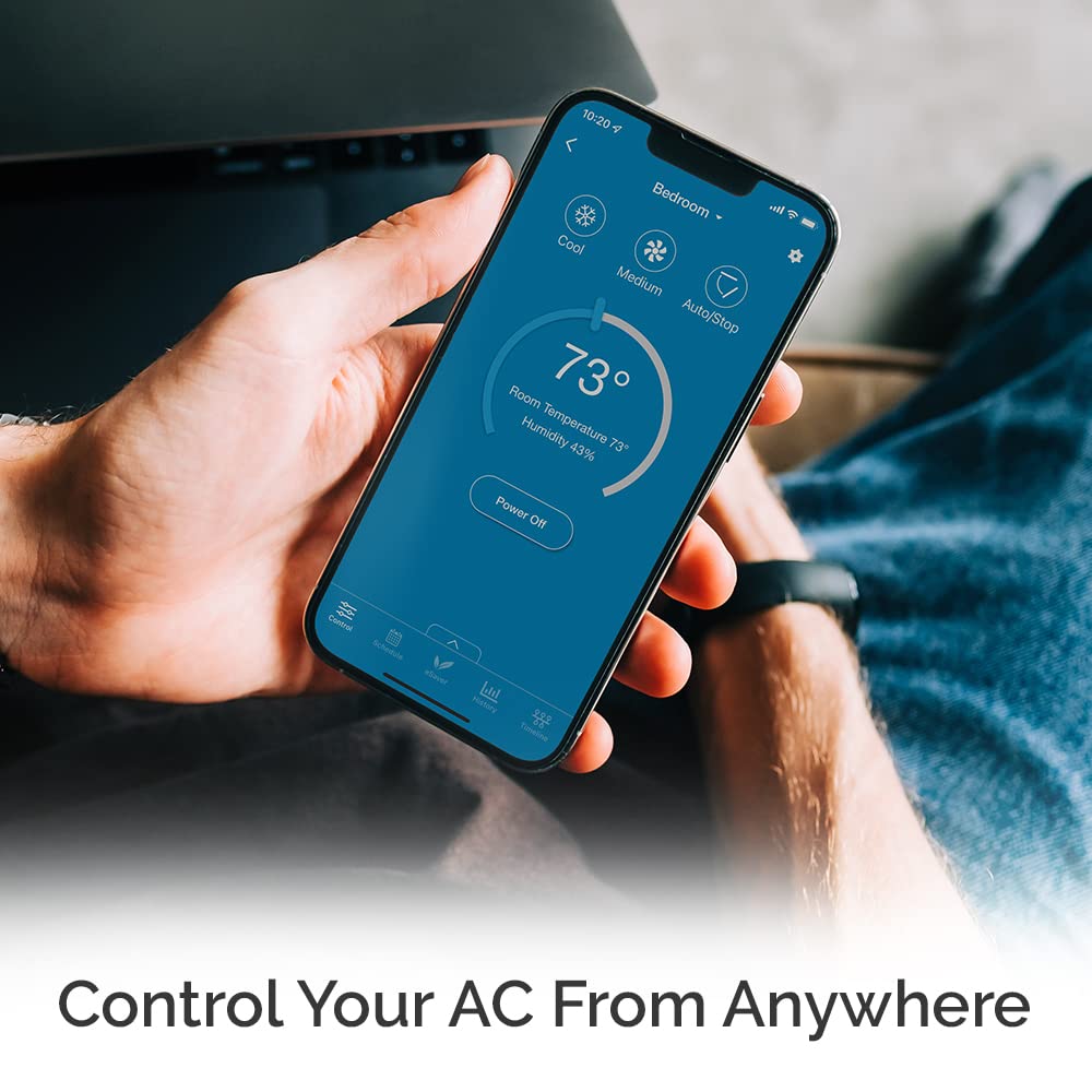 Breez Lite | Smart Ac Controller For Mini Split, Window & Portable Air Conditioners & Heat Pumps | Free App, No Subscriptions |