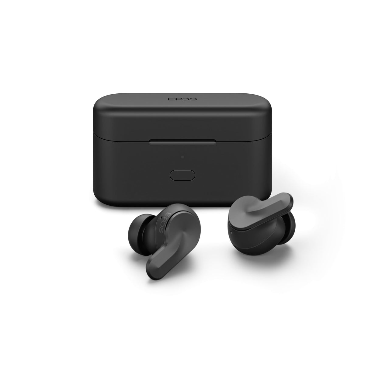 Epos Adapt E1 True Wireless Earbuds Black - Hybrid Anc, Multi-Point Bluetooth, Microsoft Teams & Made For Iphone Certified, 50H 