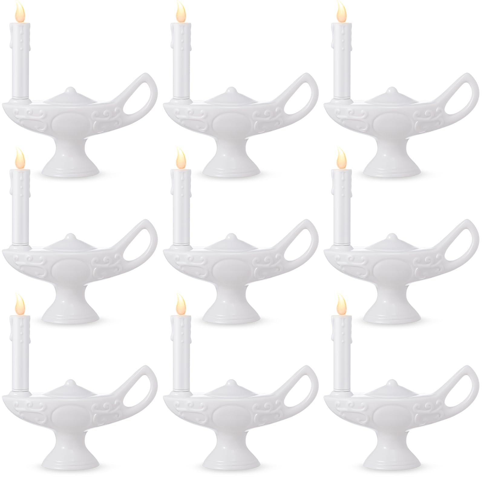 Teenyyou 9 Pcs Nurse Graduation Lamp Nursing Lamp for Pinning Ceremony Battery Powered Nightingale Lamps Nurse Week Gift LED Can