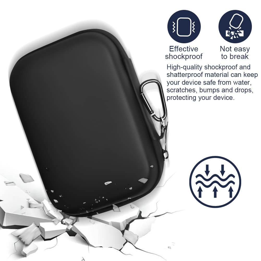 Amfun External Electronics Organizer Bag, Portable Travel Case, Universal Cable Bag With Inner Compartments Mesh Pockets, Tech S