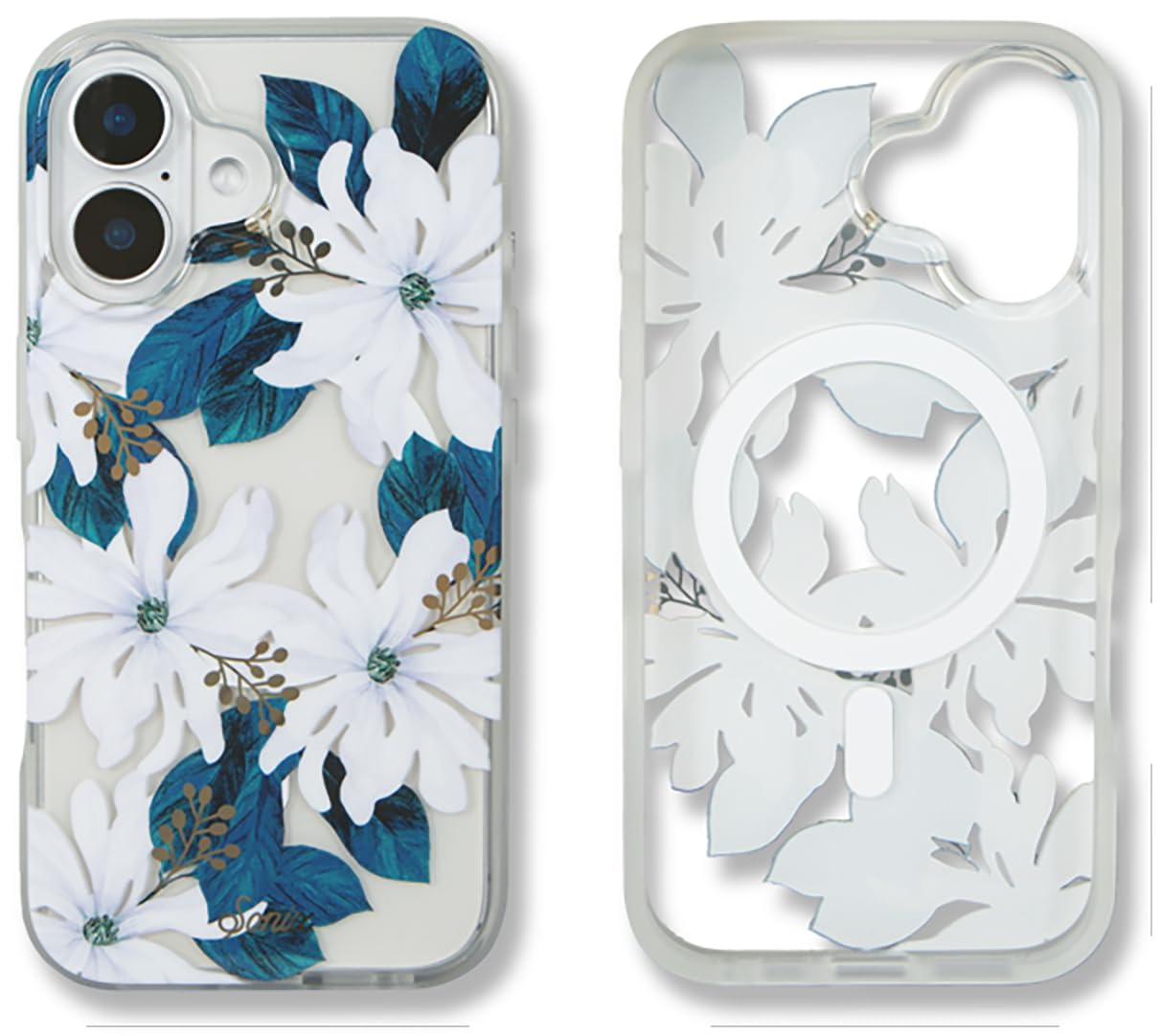 Sonix Case for iPhone 17 | Compatible with MagSafe | 10ft Drop Tested | Delilah Flower