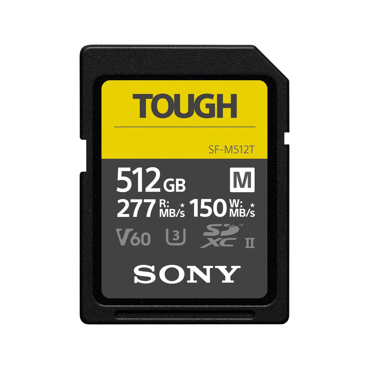 Sony 512 GB Tough M Series UHSII SDXC Memory Card