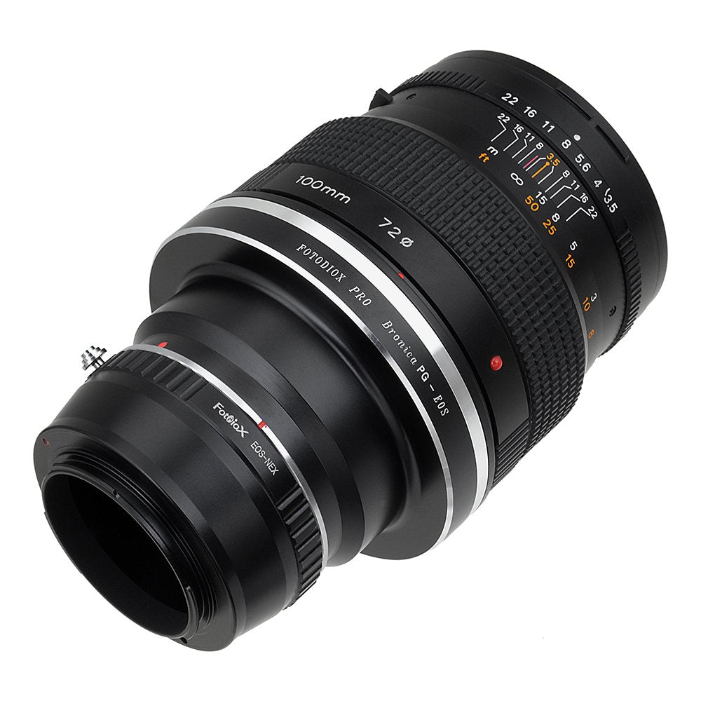 Fotodiox Pro Lens Mount Adapters, Bronica Gs-1 (Pg) Mount Lenses To To Sony E-Mount Mirrorless Camera Adapter - For Sony Alpha E