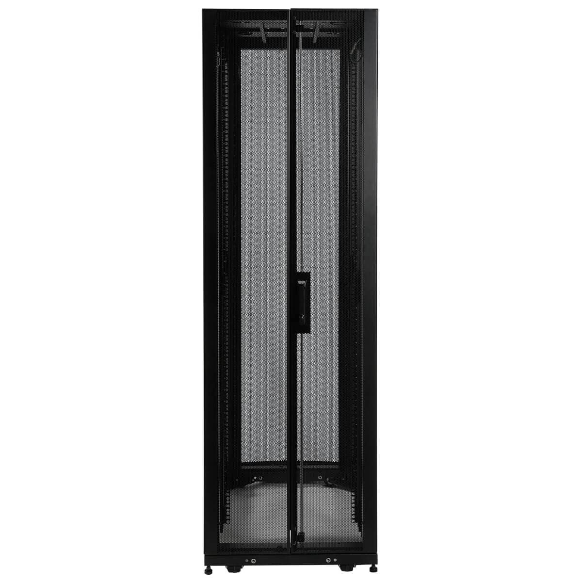 42u Rack Enclosure W/DRS Sides 3000 Lb Load Cap Cust Pays Frt